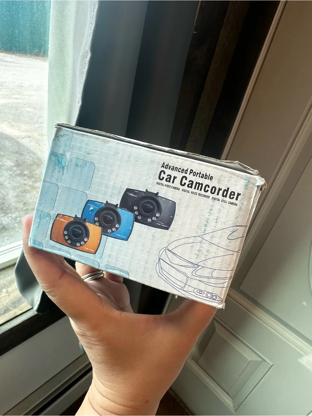 Advanced Portable Car Camcorder - Black